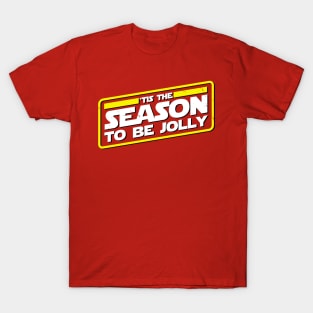 Christmas 'Tis The Season Slogan T-Shirt